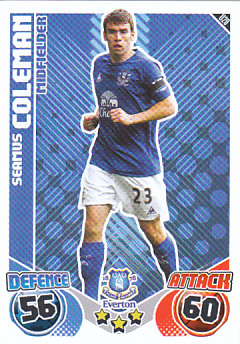 Seamus Coleman Everton 2010/11 Topps Match Attax #U20